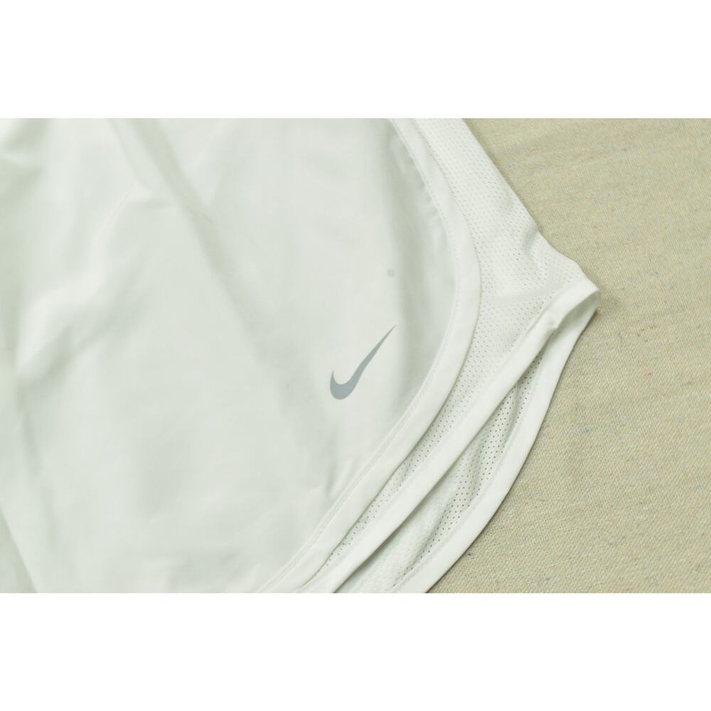 Nike Dri-Fit Women's Athletic Running Shorts White Size XL NEW 831558-100 - Picture 5 of 8